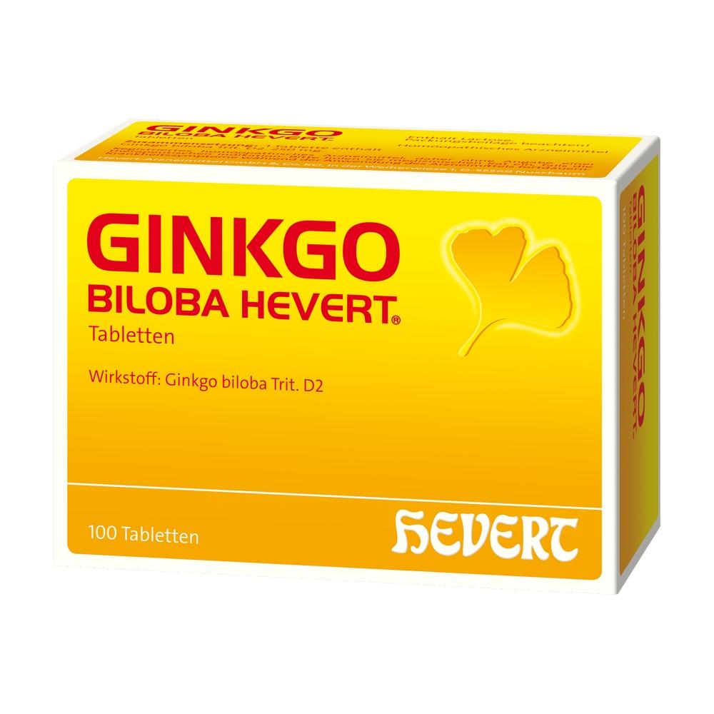 GINKGO BILOBA HEVERT  100 St Tabletten