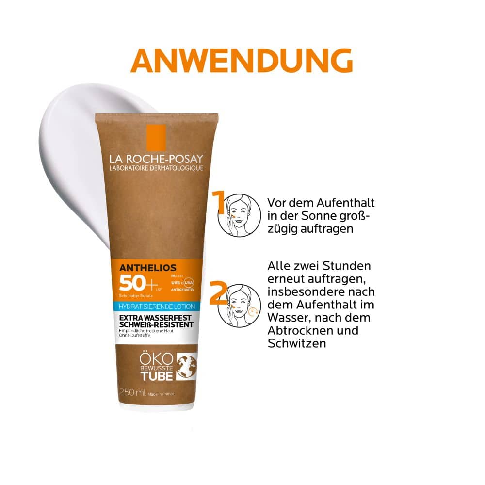 LA ROCHE-POSAY ANTHELIOS 50+ Hydratisierende Lotion 250 ml Milch