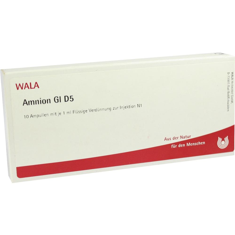 Amnion Gl D5 Ampullen 10X1 ml Ampullen