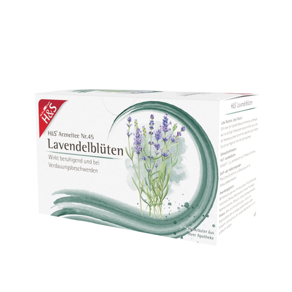 H&S Arzneitee Lavendelblüten 20X1.0 g Filterbeutel