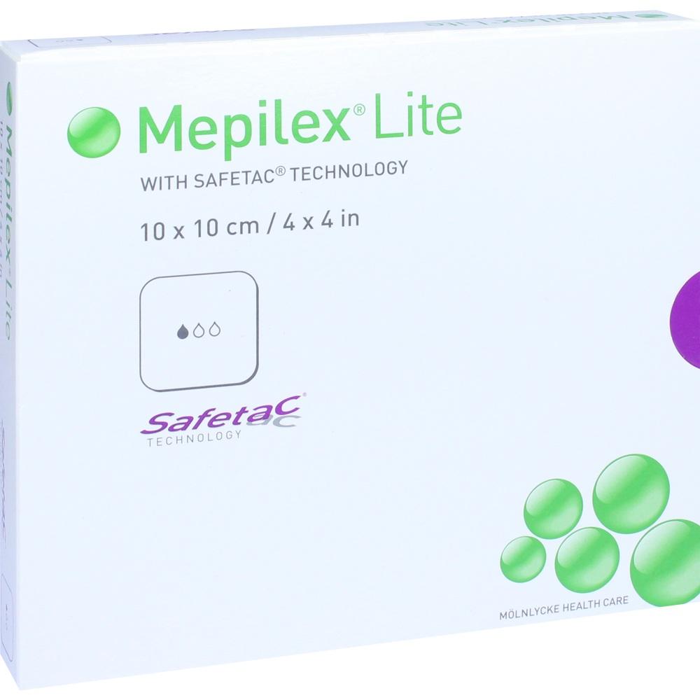 MEPILEX Lite Schaumverband 10x10 cm steril 5 St Verband