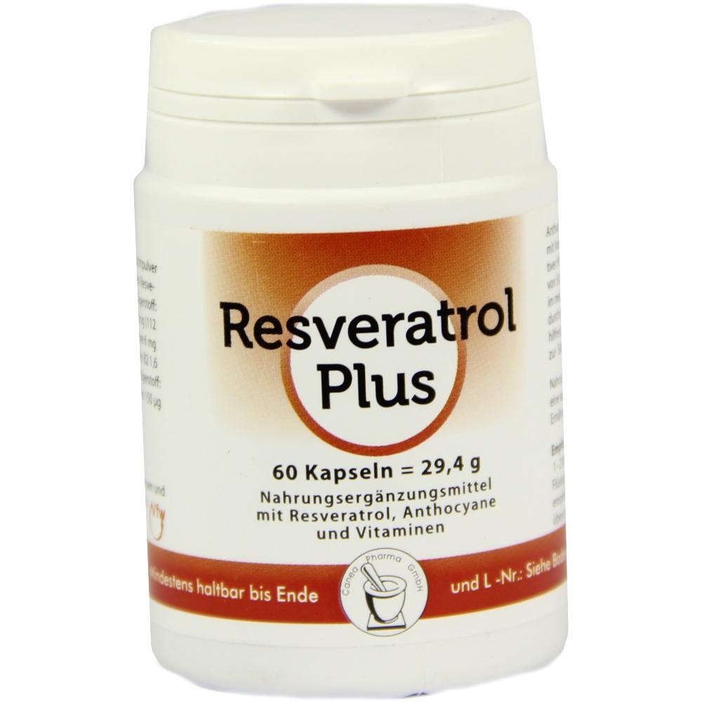 RESVERATROL plus Kapseln 60 St Kapseln