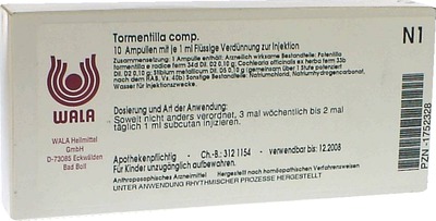 Tormentilla comp. Ampullen 10X1 ml Ampullen