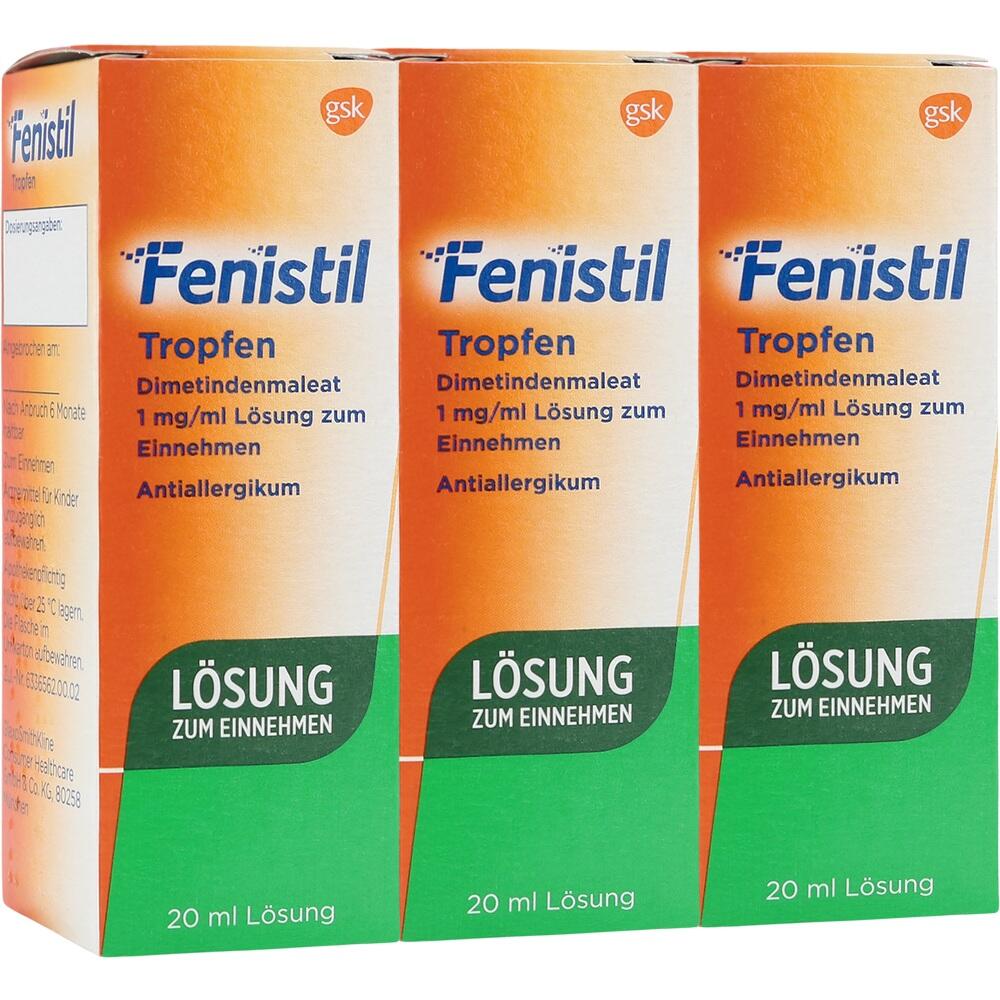 Fenistil Tropfen 3X20 ml Lösung zum Einnehmen