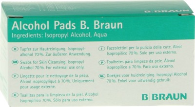 Alcohol Pads B Braun Tupfer 100 St Tupfer