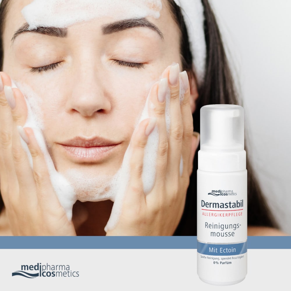 Dermastabil Allergikerpflege Reinigungsmousse 150 ml Schaum