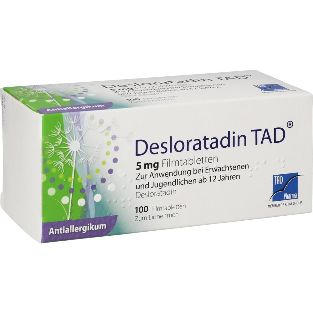 Desloratadin TAD 5 mg 100 St Filmtabletten