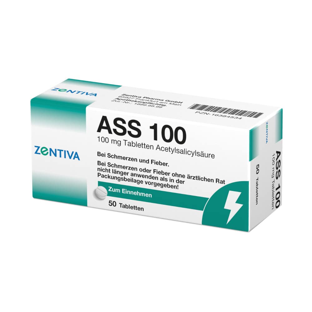 ASS 100 50 St Tabletten