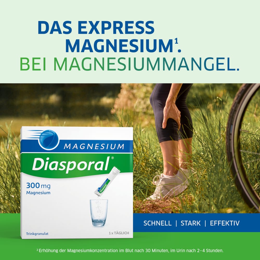 MAGNESIUM Diasporal  300 mg Trinkgranulat 100 St Granulat