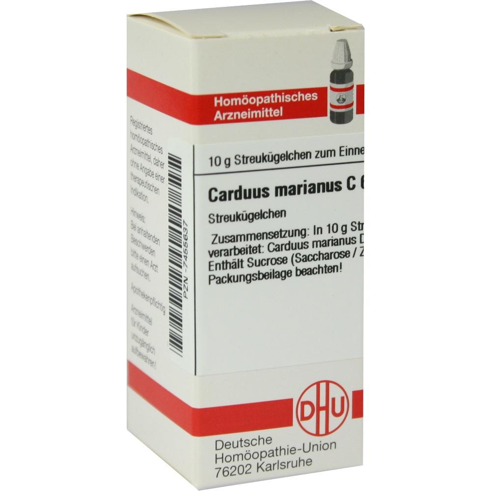 CARDUUS MARIANUS C 6 Globuli 10 g Globuli