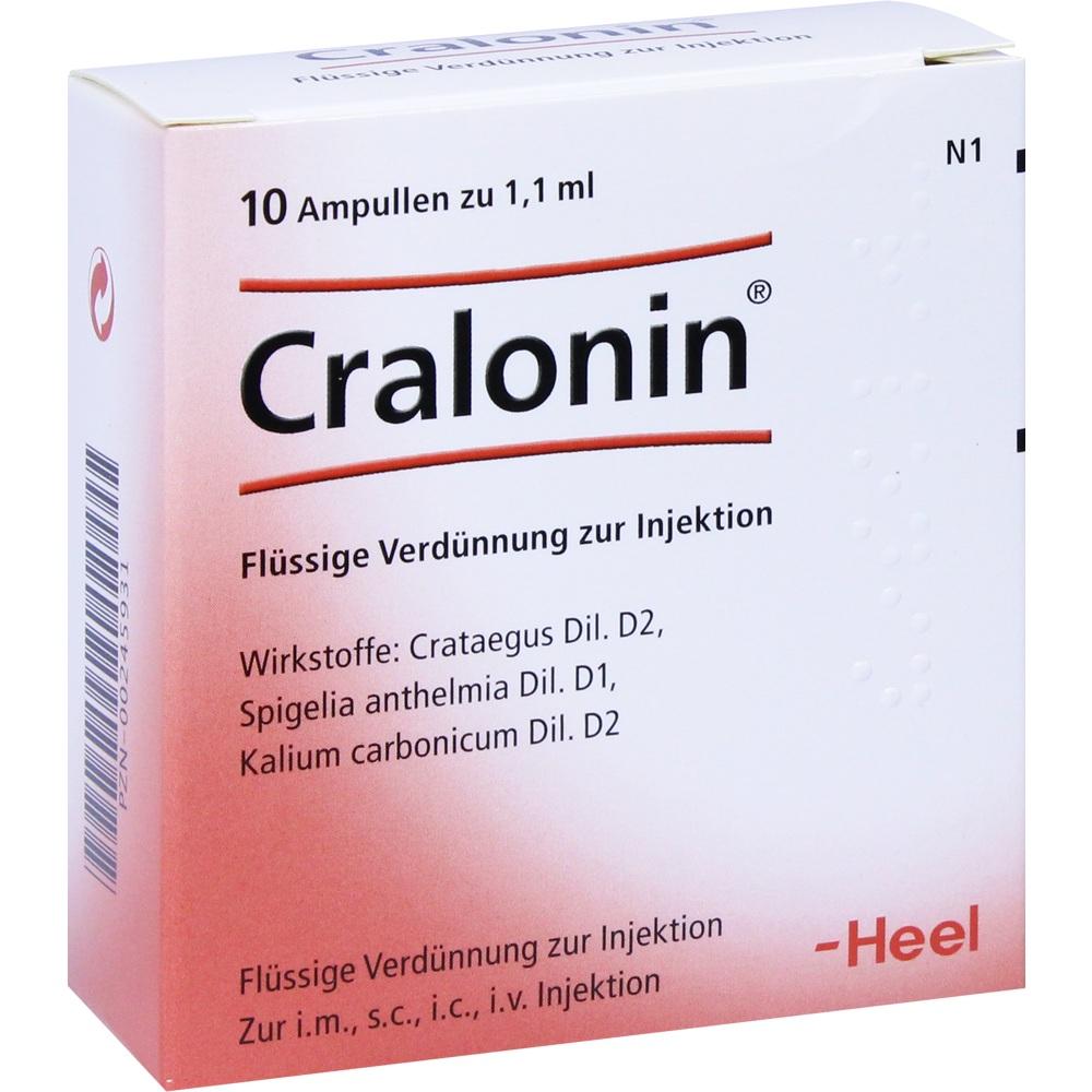 CRALONIN Ampullen 10 St Ampullen