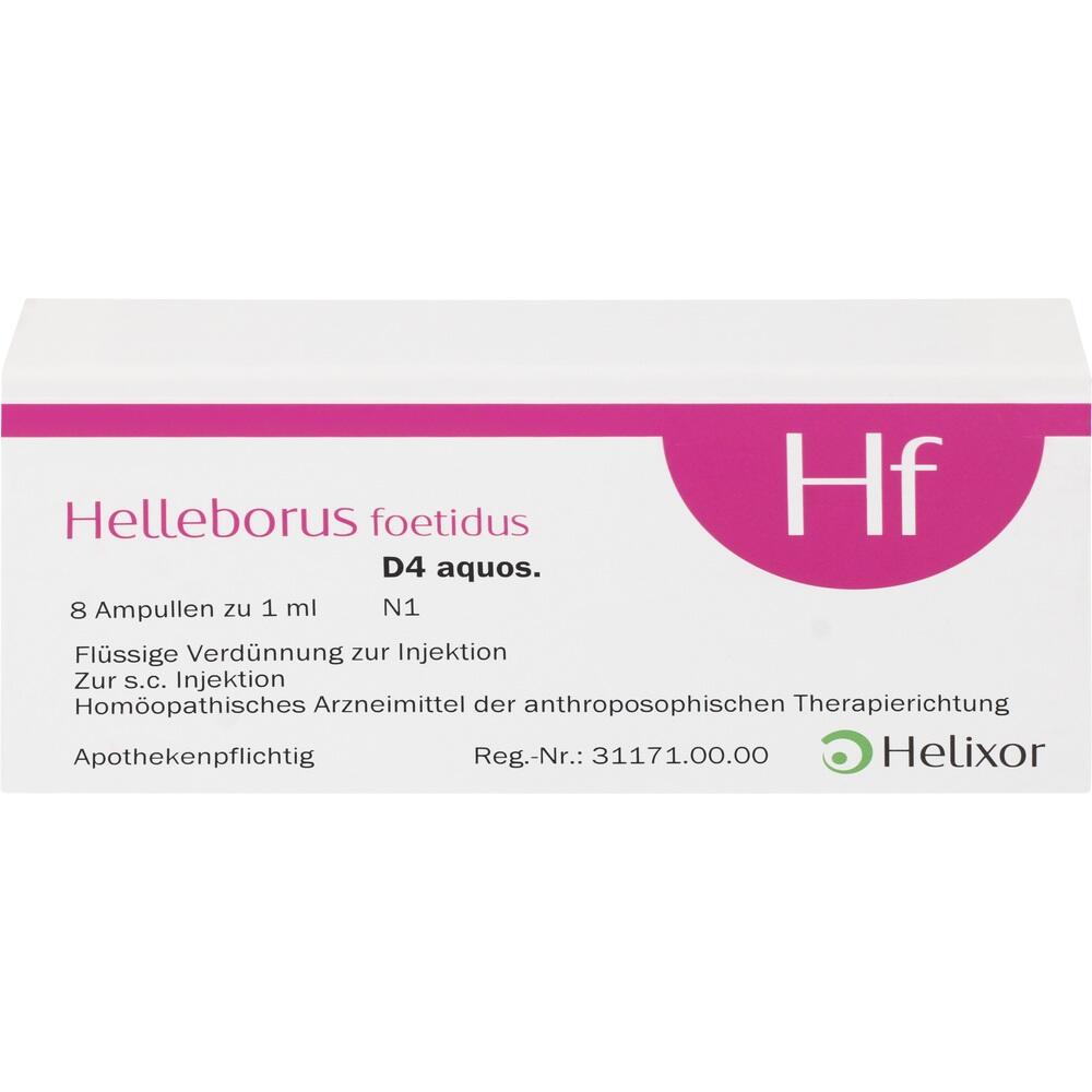 Helleborus foetidus aquos. D4 Ampullen 8X1 ml Ampullen