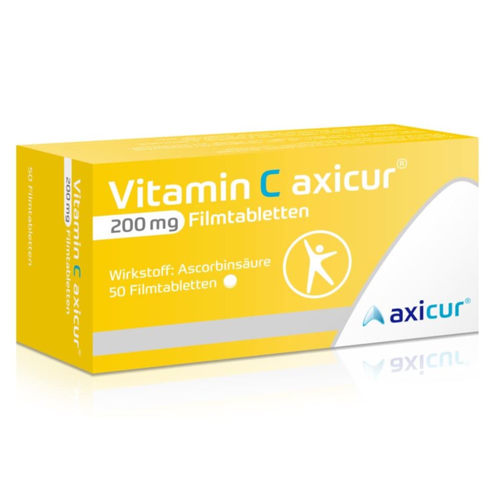 Vitamin C axicur 200 mg Filmtabletten 50 St Filmtabletten