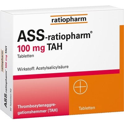 ASS-ratiopharm 100 mg TAH  100 St Tabletten