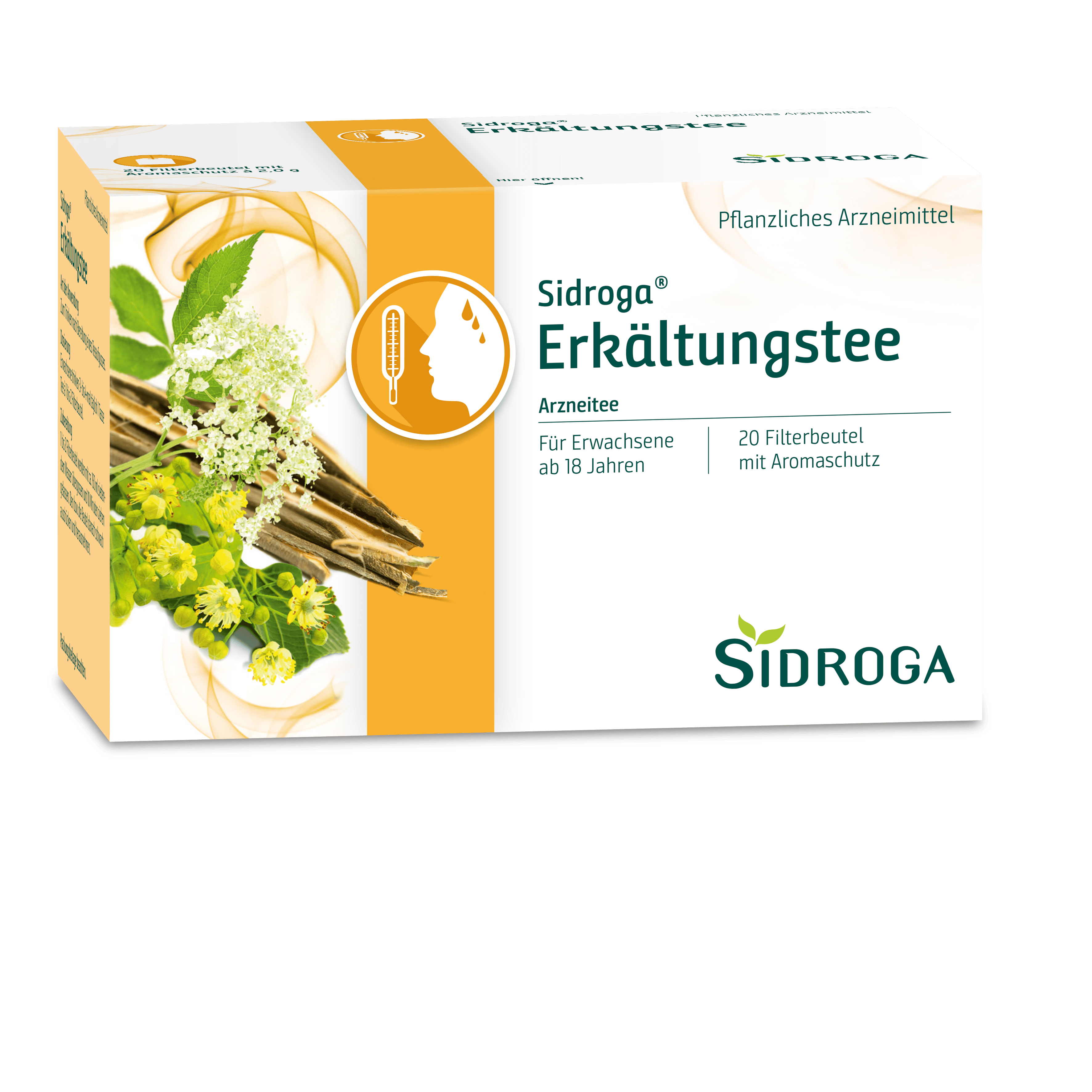 Sidroga Erkältungstee Filterbeutel 20X2.0 g Filterbeutel