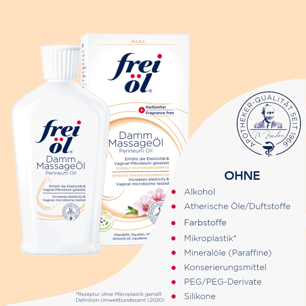 frei öl Damm MassageÖl 60 ml Öl