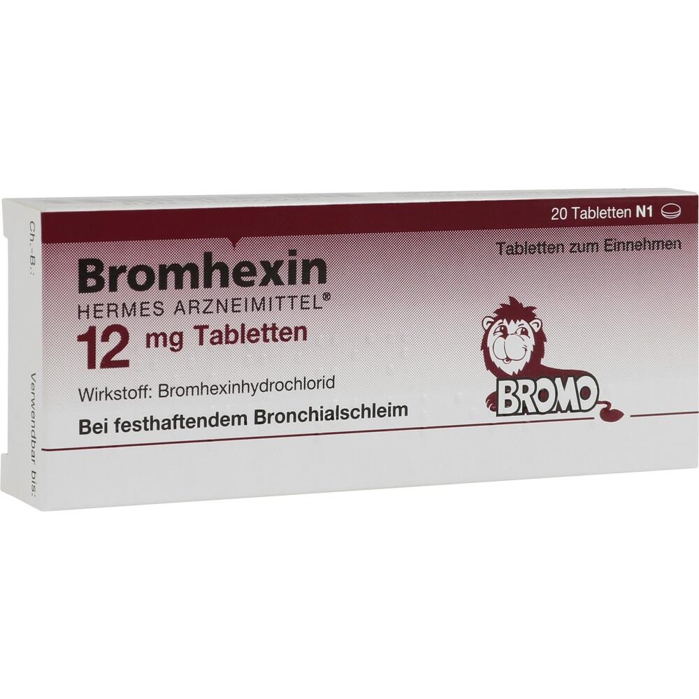 Bromhexin HERMES 12mg  20 St Tabletten