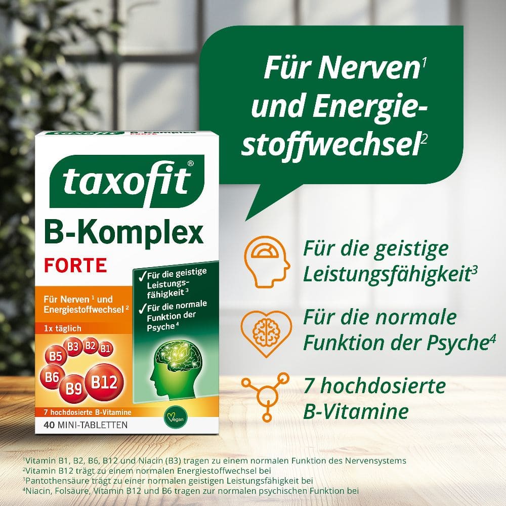 taxofit B-Komplex FORTE 40 St Tabletten