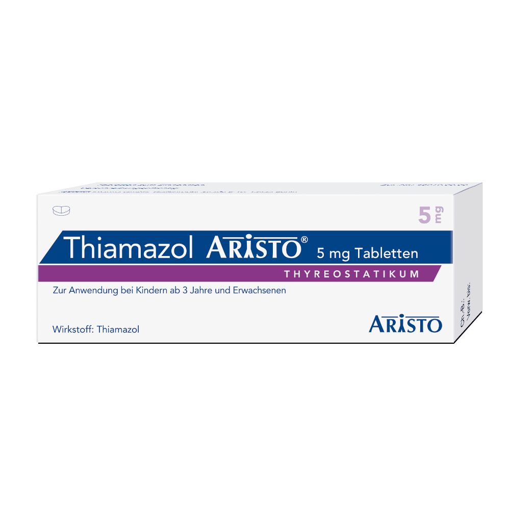 Thiamazol Aristo 5mg 100 St Tabletten