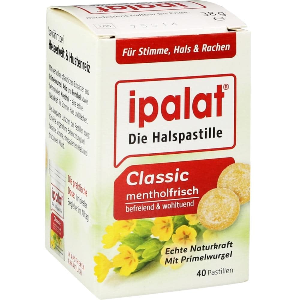 ipalat Halspastillen classic 40 St Pastillen