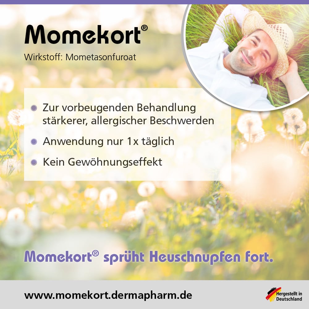 Momekort 50 Mikrogramm Nasenspray 10 g Nasenspray