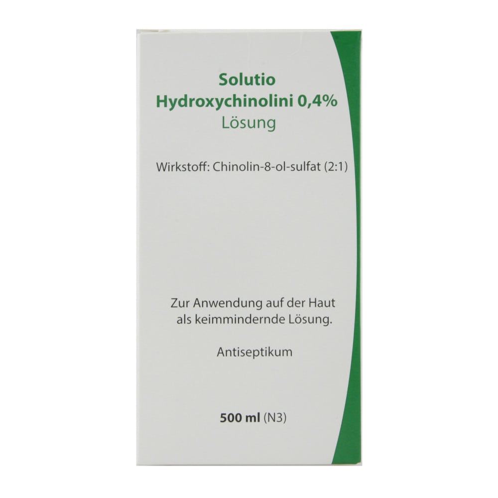 SOLUTIO HYDROXYCHIN. 0,4% 500 ml Lösung