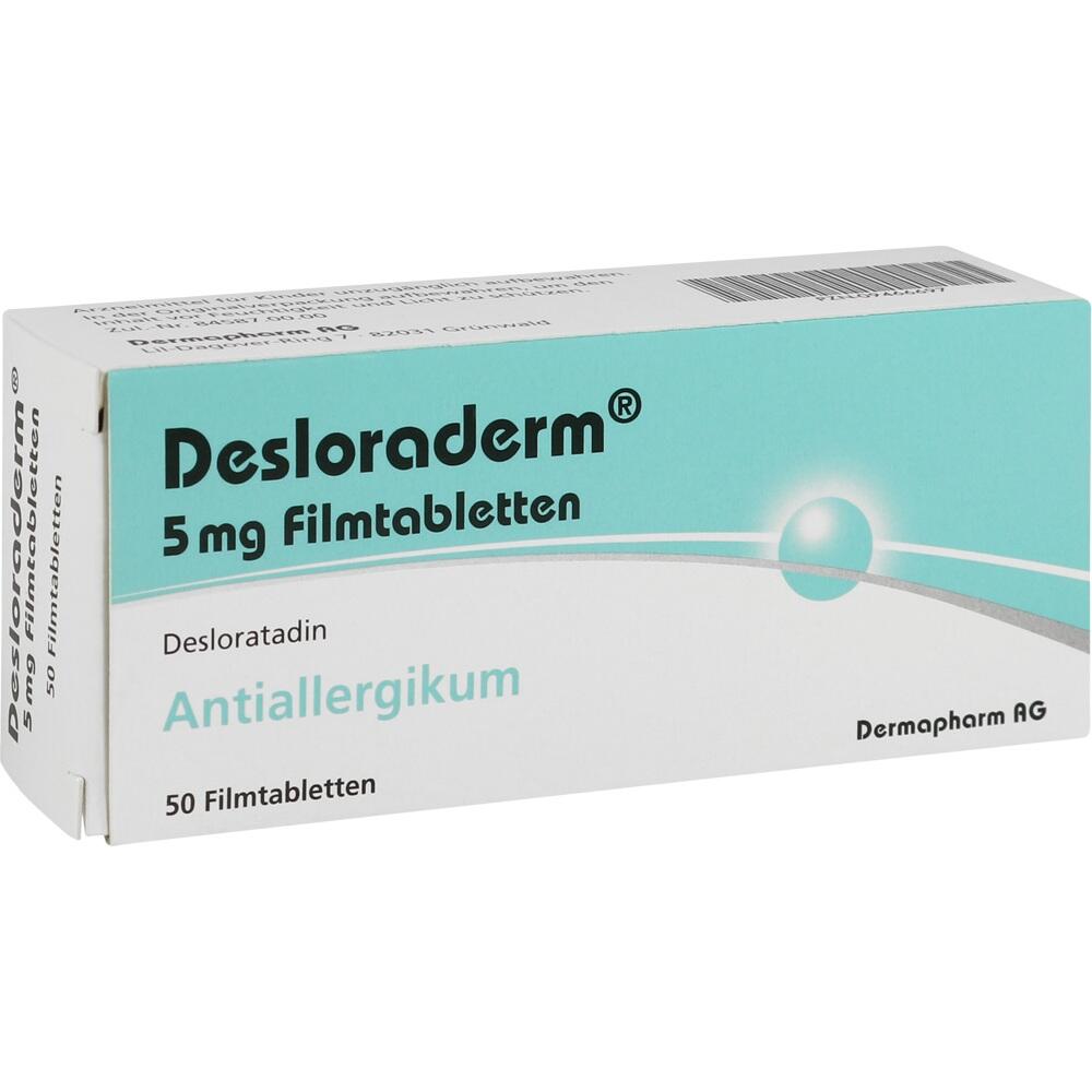 Desloraderm 5mg 50 St Filmtabletten
