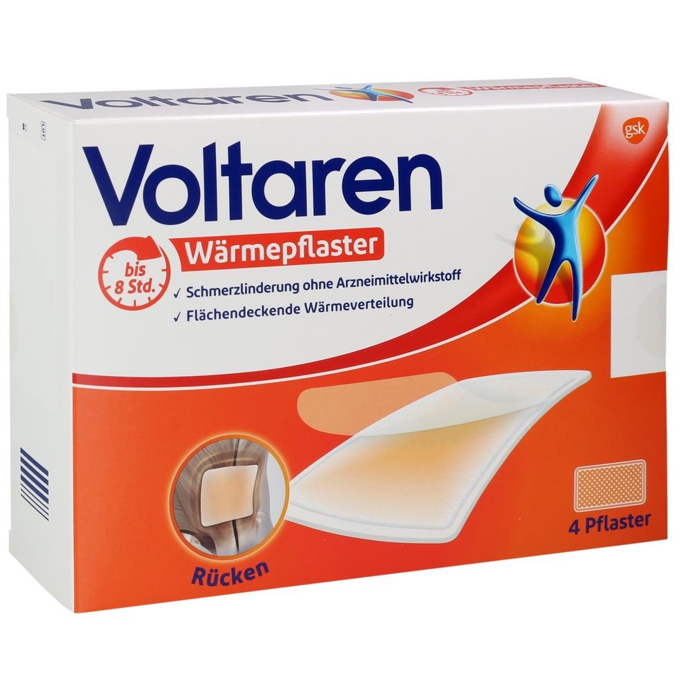 Voltaren Wärmepflaster Rücken 4 St Pflaster
