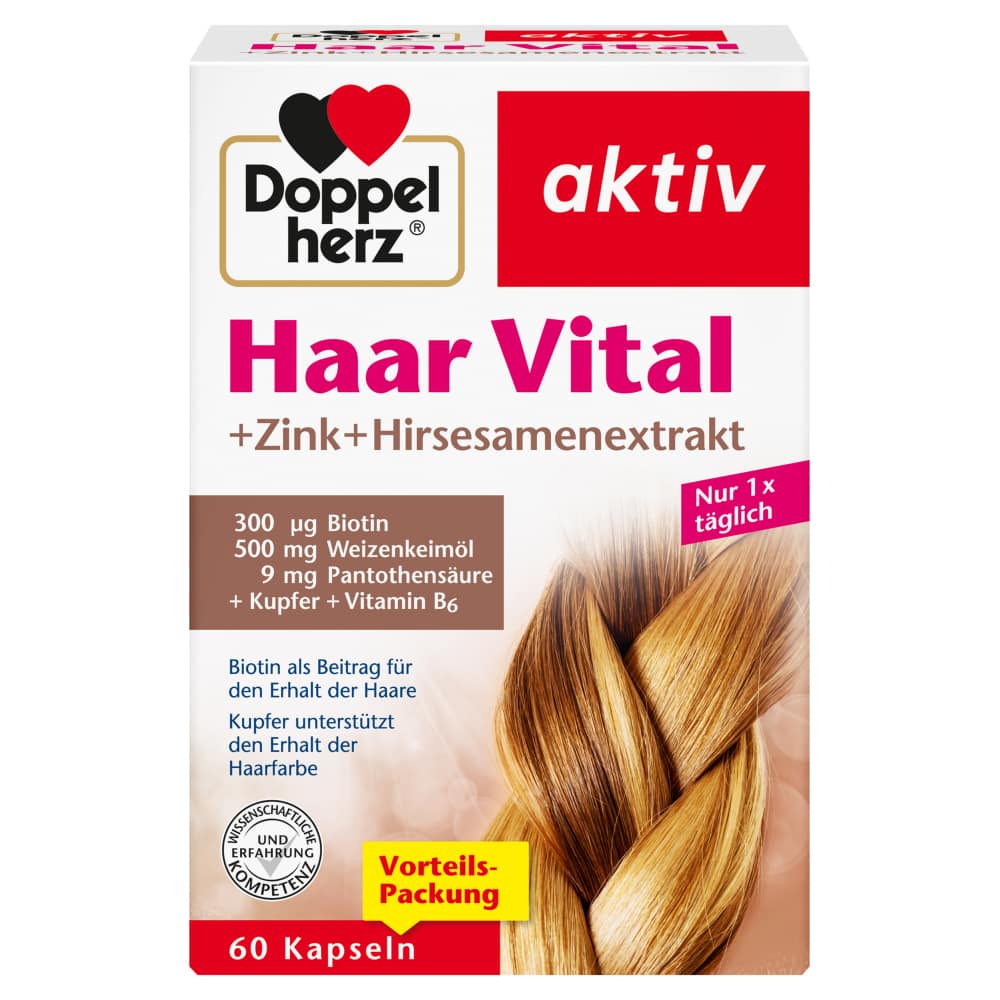 Doppelherz aktiv Haar Vital 60 St Kapseln