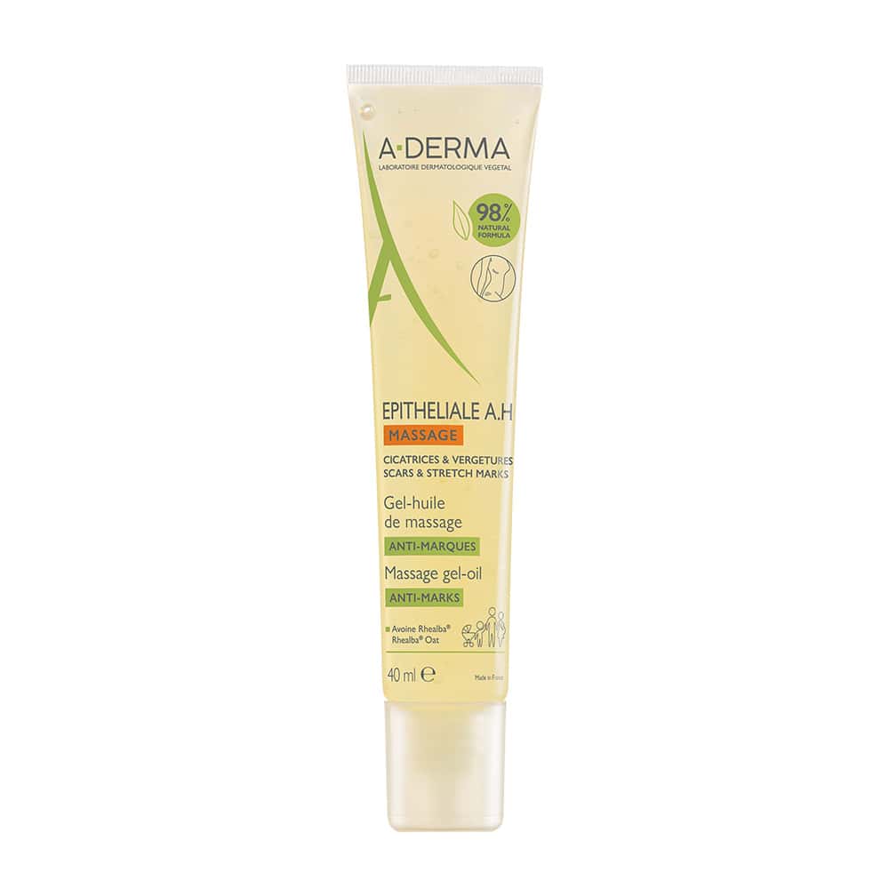 A-DERMA Massage Gel-Öl NARBENPFLEGE 40 ml Gel