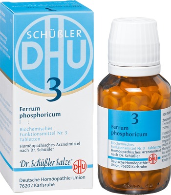 DHU Schüßler-Salz Nr. 3 Ferrum phosphoricum D6 80 St Tabletten