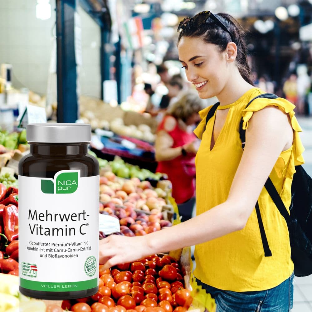 NICApur Mehrwert Vitamin C 60 St Kapseln