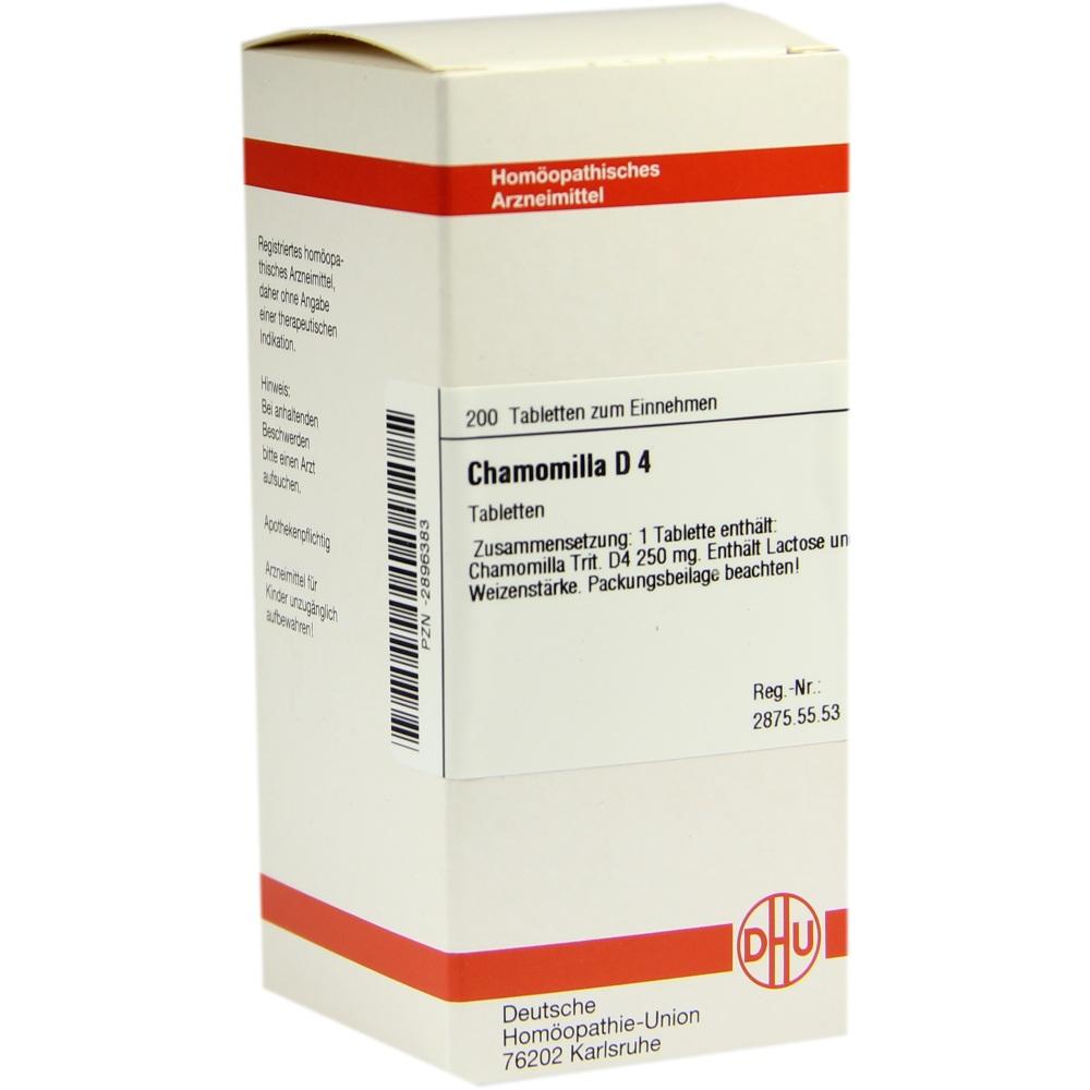 CHAMOMILLA D 4 Tabletten 200 St Tabletten