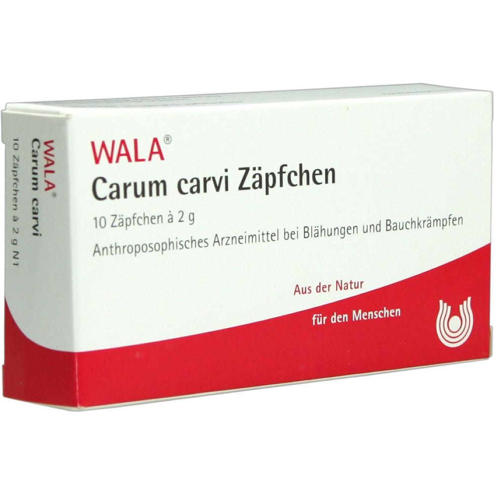 WALA Carum carvi Zäpfchen 10X2 g Suppositorien