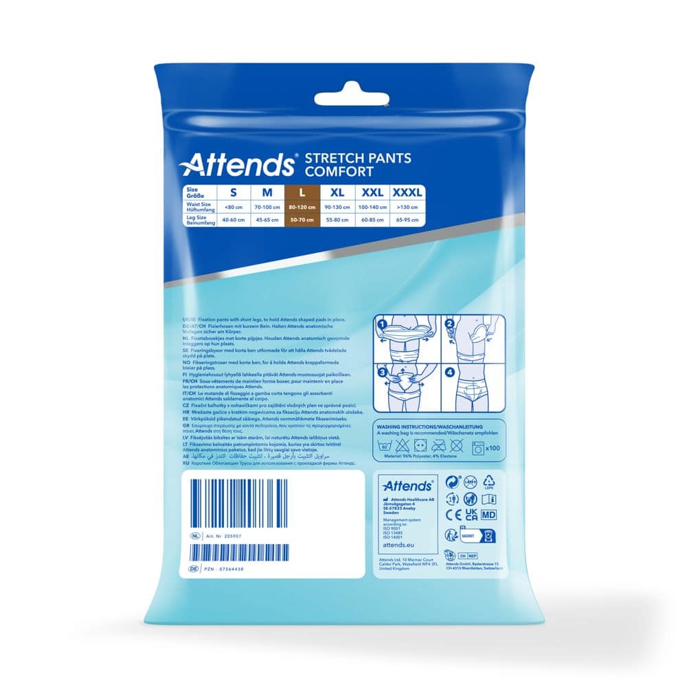 ATTENDS Stretch Pants Comfort L 3 St