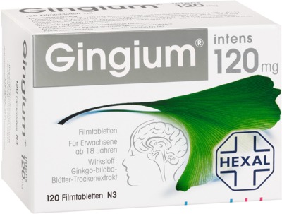 Gingium intens 120mg 120 St Filmtabletten