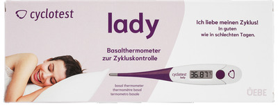 CYCLOTEST lady Basalthermometer 1 St