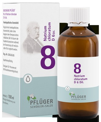 Schüßler-Salz Nr. 8 Natrium chloratum D6 100 ml Tropfen