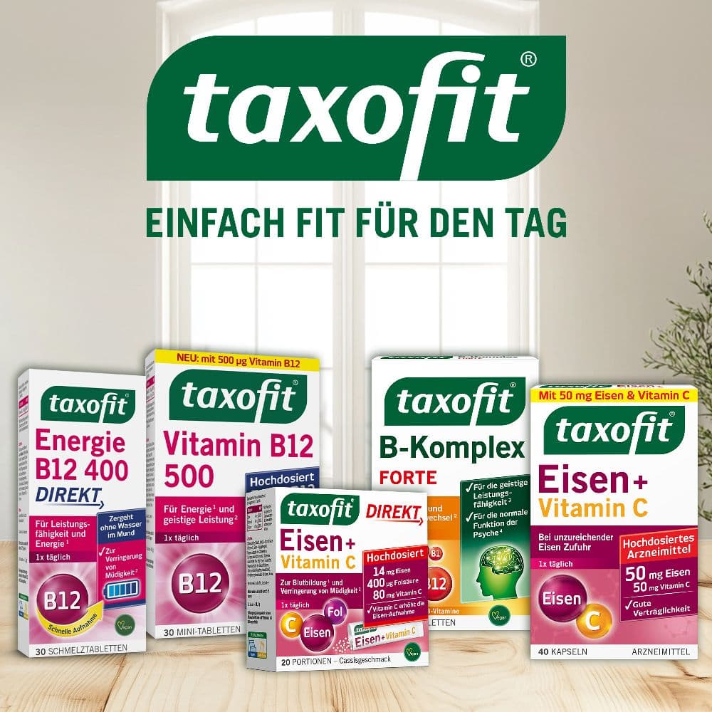 taxofit Eisen + Vitamin C 40 St Kapseln