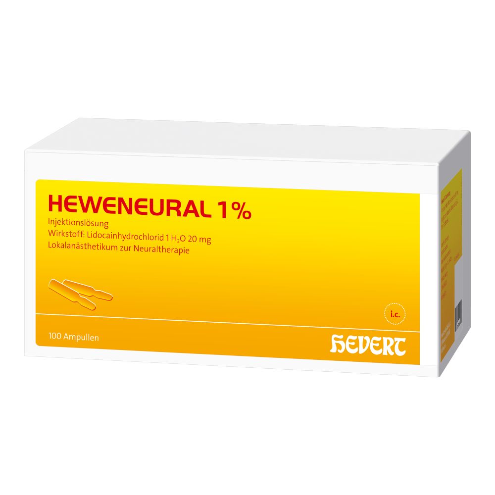 HEWENEURAL 1%  100X2 ml Injektionslösung
