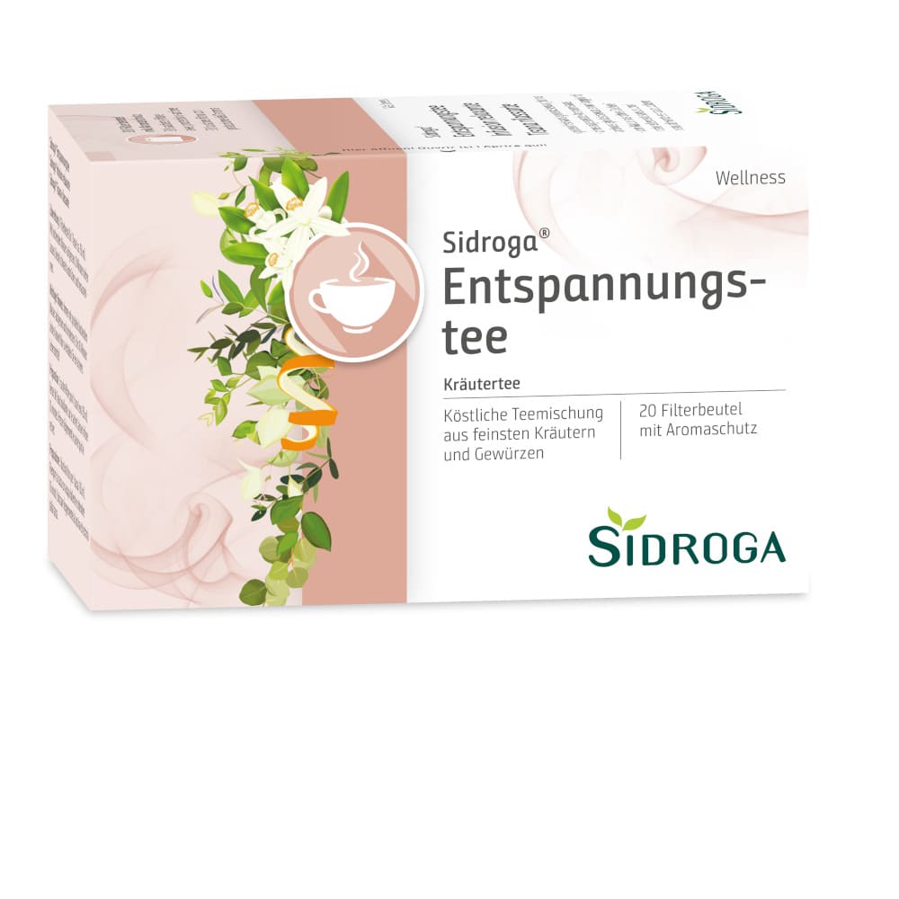 SIDROGA Wellness Entspannungstee Filterbeutel 20X1.75 g Tee