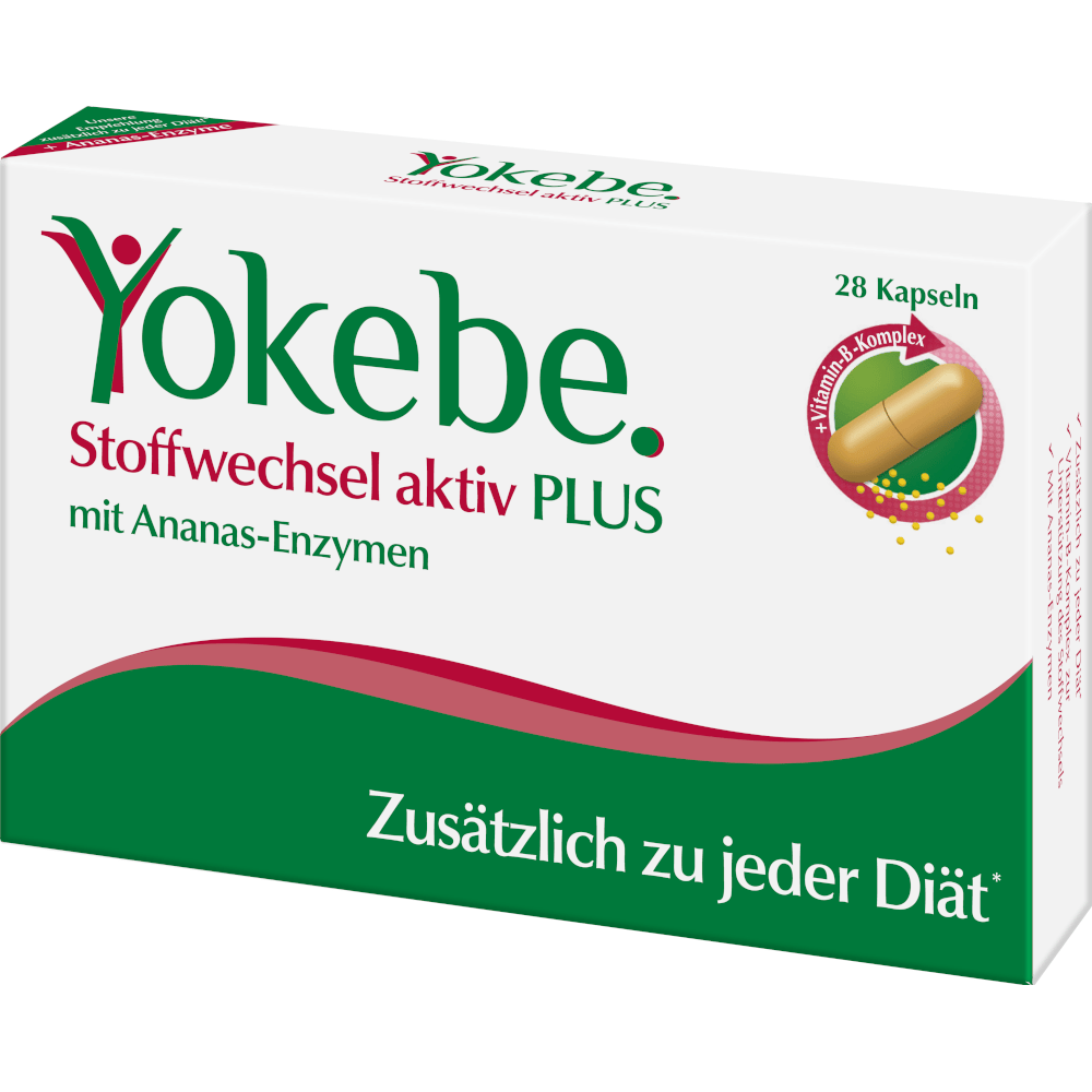 Yokebe Plus Stoffwechsel aktiv 28 St Kapseln