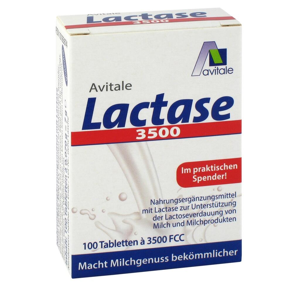 Avitale Lactase 3500 FCC 100 St Tabletten
