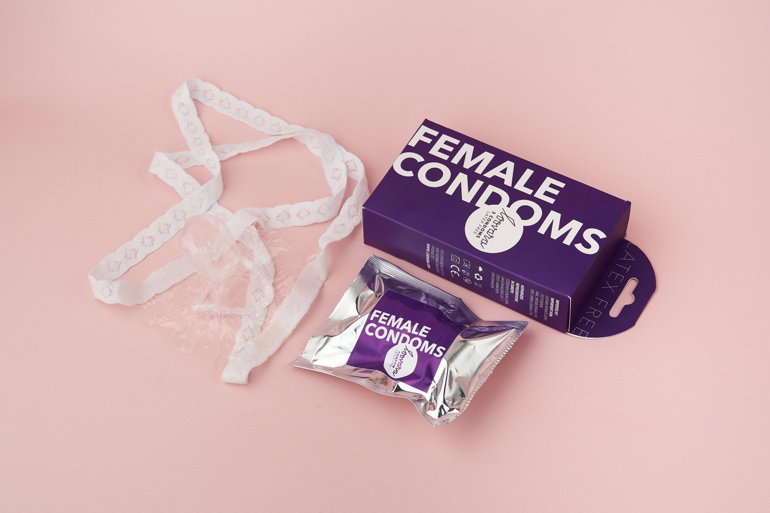 Loovara Female Condoms 3 St Kondome Loovara Female Condoms 3 St Kondome