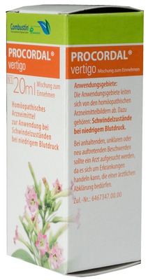 PROCORDAL Vertigo Dilution 20 ml Dilution