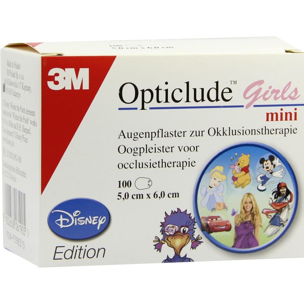 OPTICLUDE 3M Disney Girls mini 2537MDPG-100 100 St Pflaster