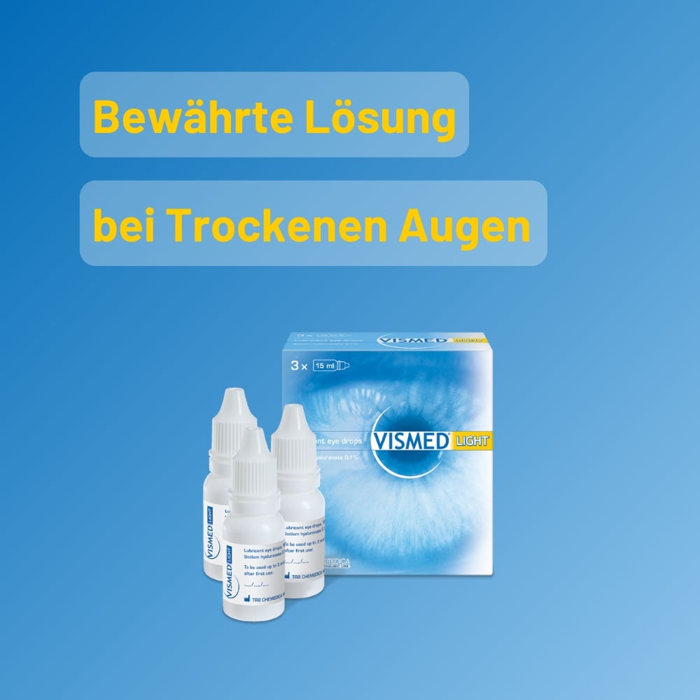 VISMED light Augentropfen 3X15 ml Augentropfen