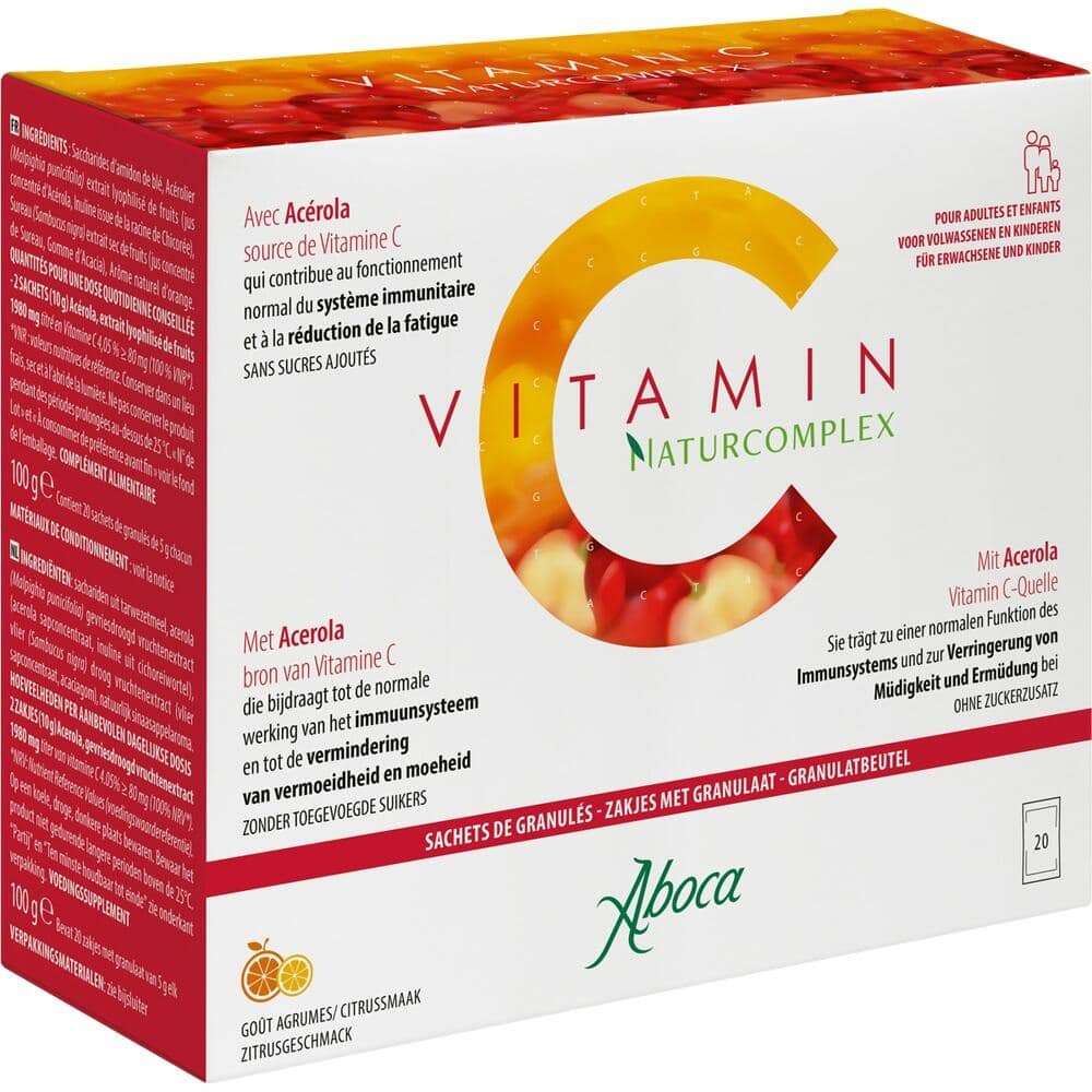 VITAMIN C NATURCOMPLEX 20X5 g Granulat