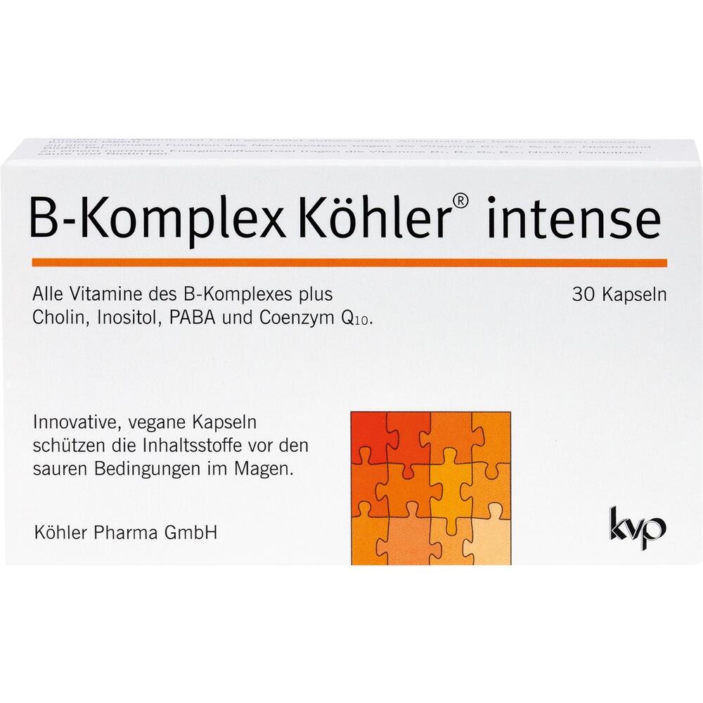 B-Komplex Köhler intense 30 St Kapseln