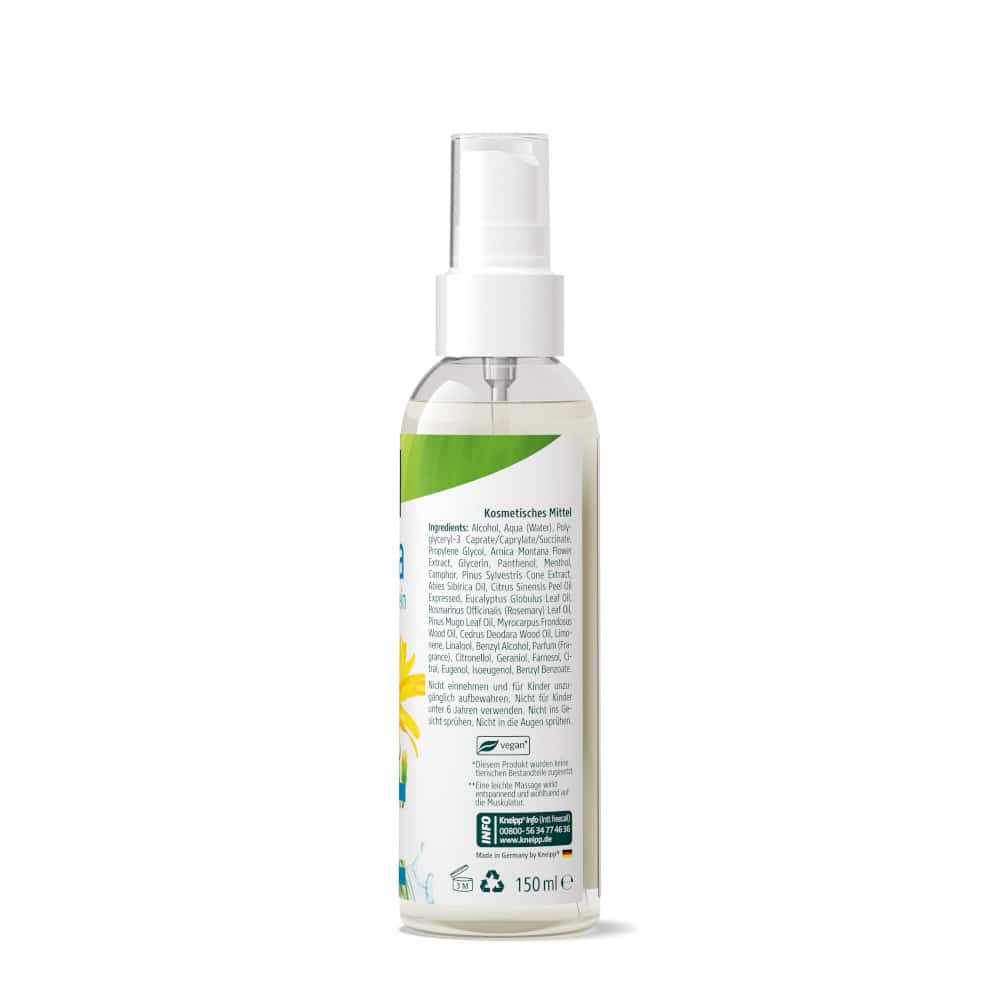Kneipp Arnika Franzbranntwein 150 ml Sprühflasche